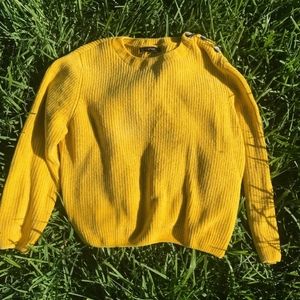 Vibrant Yellow Sweater